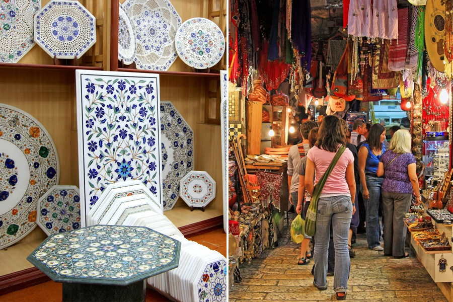 agra shopping tour