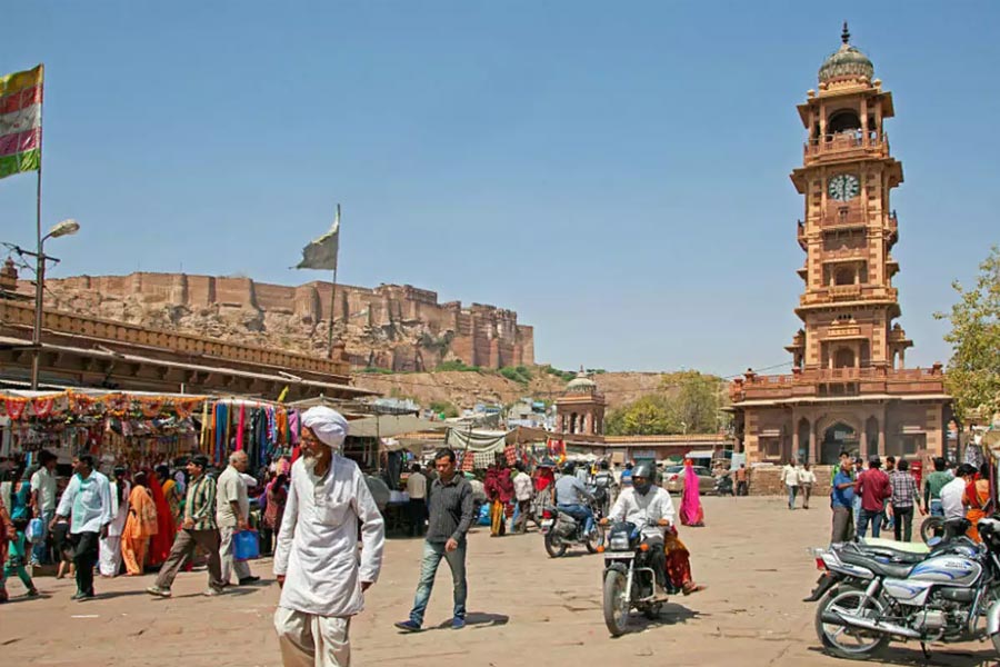 Clock Tower and Sardar Market jodhpur